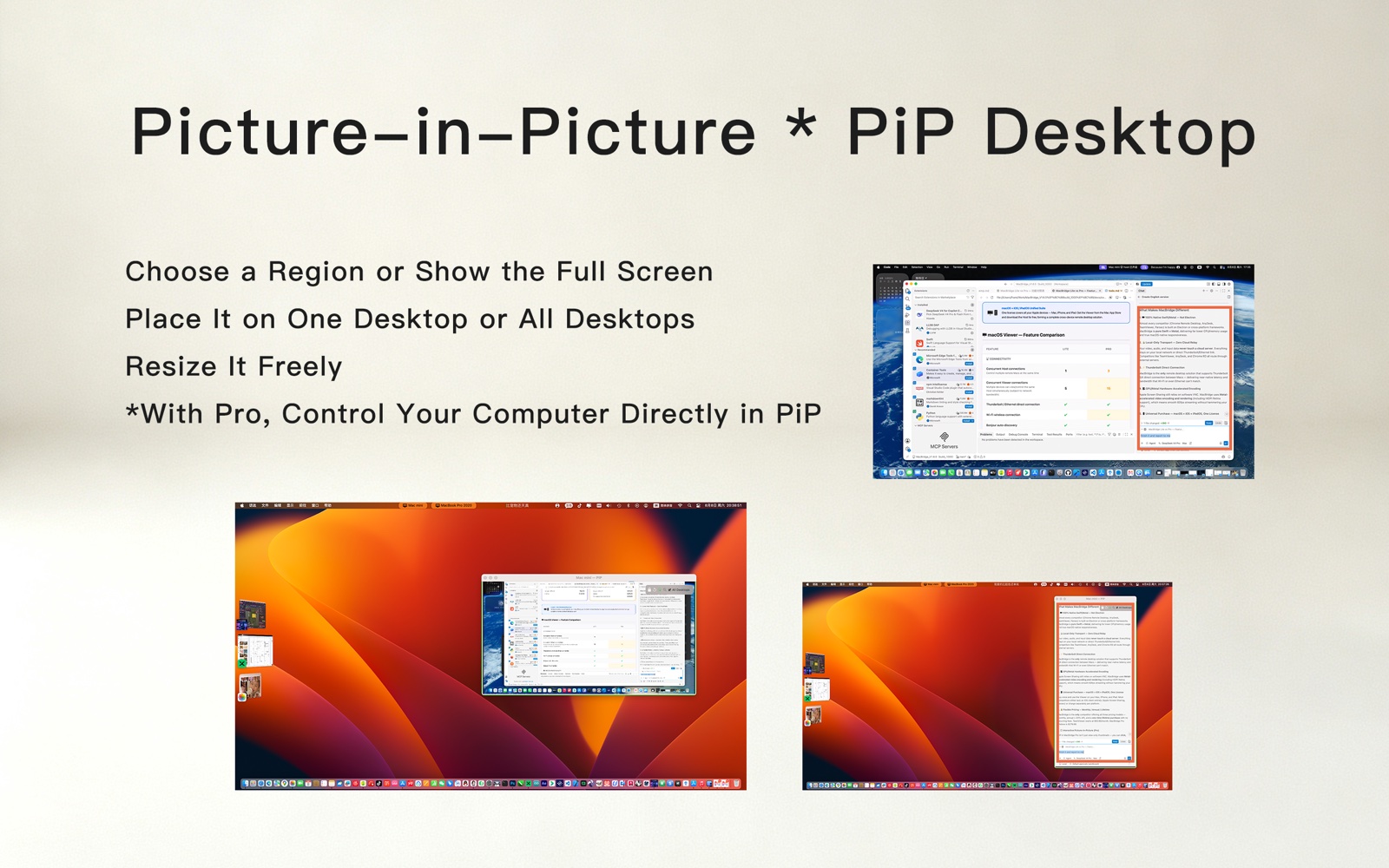 Clipboard sync & file transfer